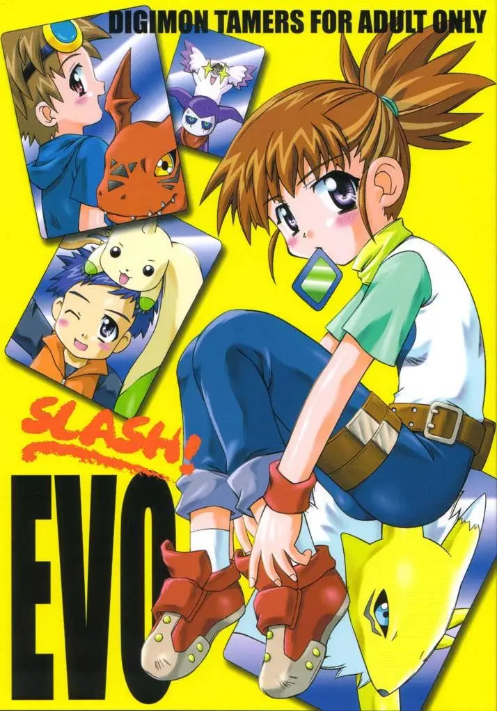 (CR30) [Houkago Paradise, Jigen Bakudan (Sasorigatame, Kanibasami)] Evolution Slash (Digimon Tamers)