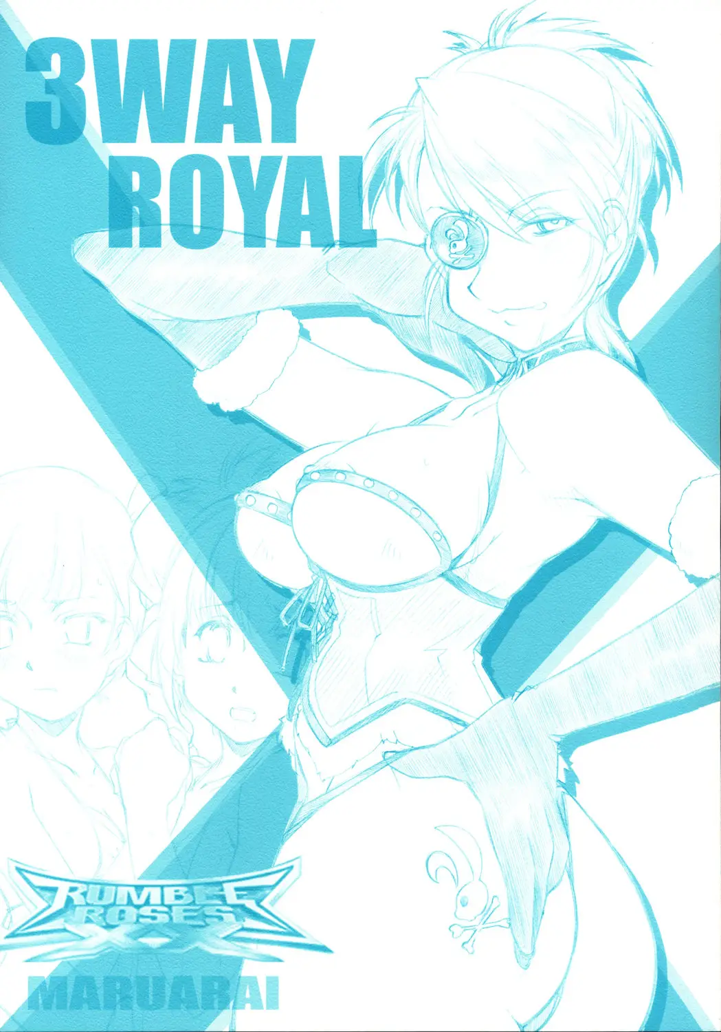 [MARUARAI] 3WAY ROYAL (rumble roses)